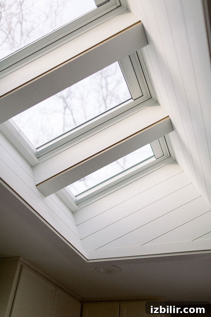 Kitchen skylights by VELUX VELUX Kitchen Skylights installed