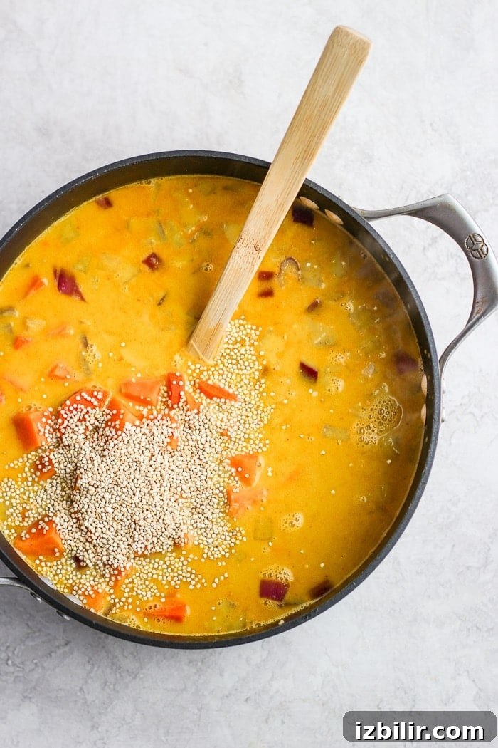 One-Pot Golden Chicken Curry Soup Recipe 4 Serving of curry chicken soup