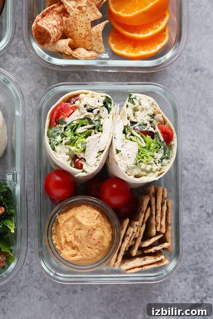 photo of BLT chicken salad bento box