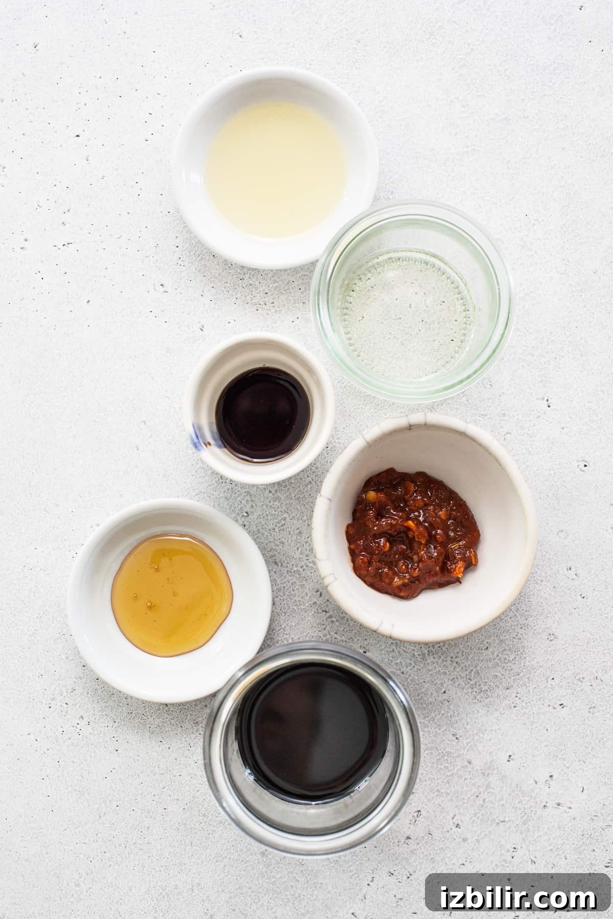 ingredients n bowls.
