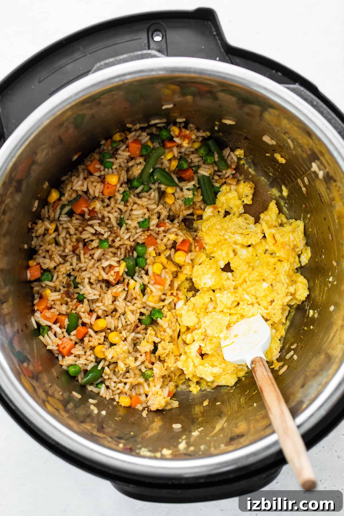 fried rice in instant pot.