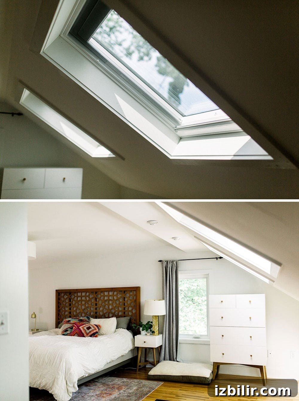 Bright Master Bedroom Tour and VELUX Skylights Giveaway 5 img 67065 4