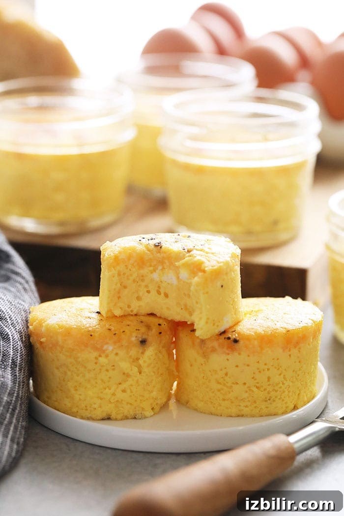 Sous Vide Egg Cups stacked on eachother