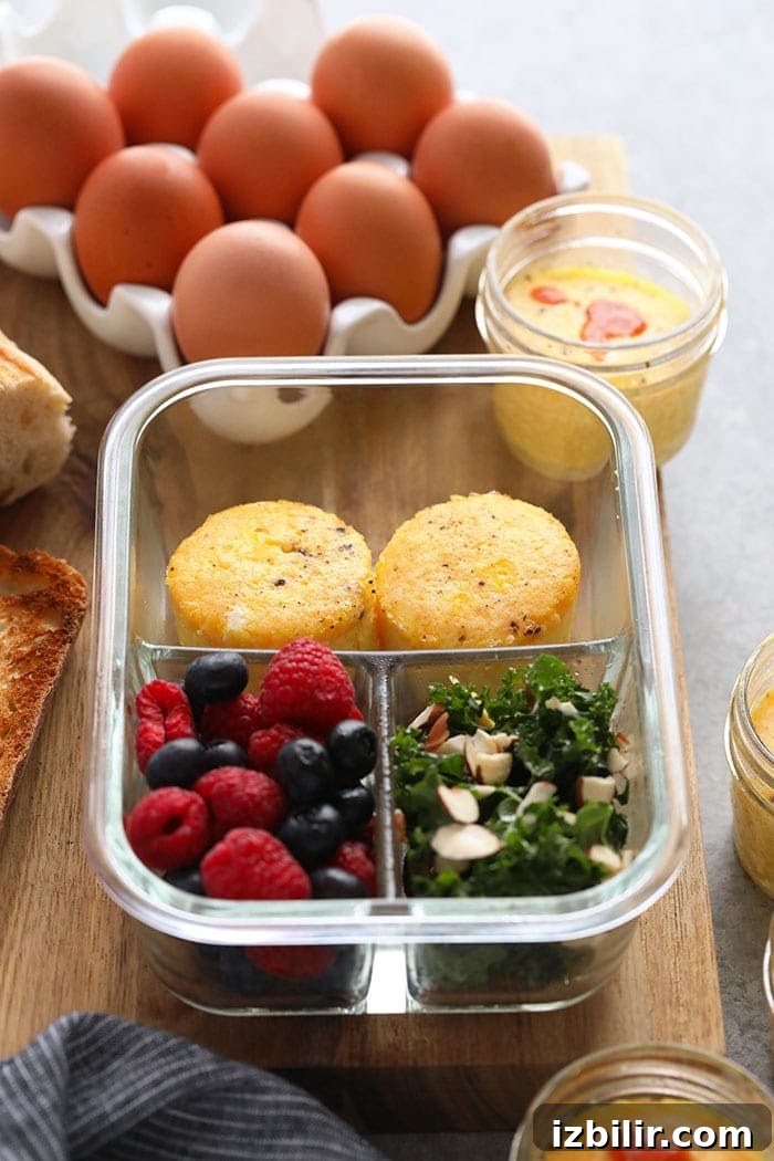 Sous Vide Egg Bites Bento Box