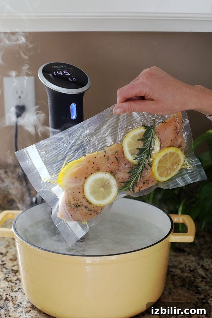 Juicy Tender Sous Vide Chicken Breast Recipe 2 sous vide chicken breast
