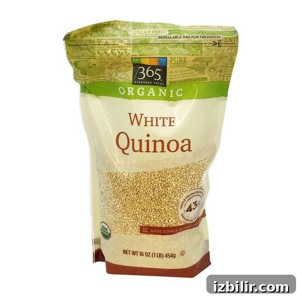 photo of white quinoa