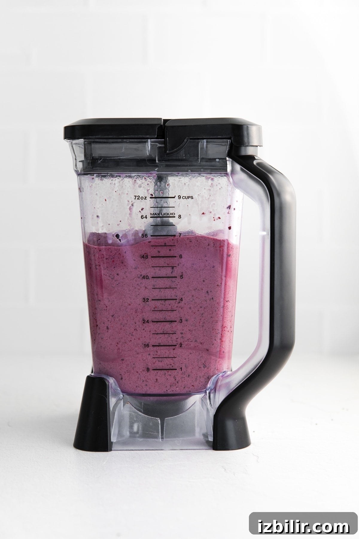 Blended Triple Berry Smoothie triple berry smoothie blended to perfection in a blender