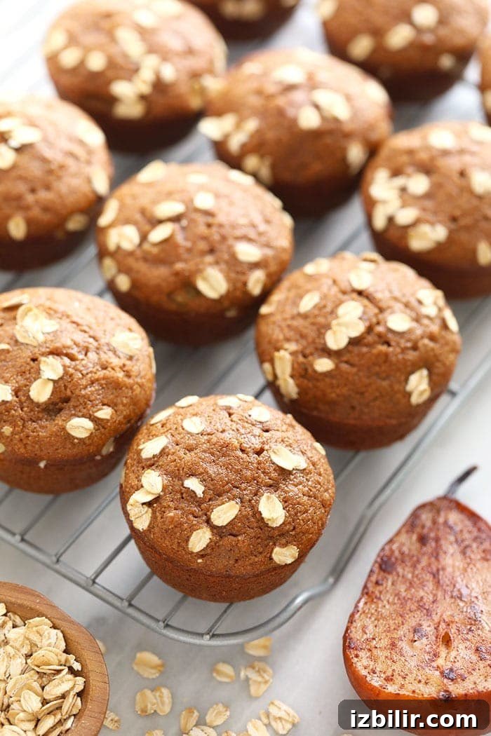 Cinnamon Pear Muffins