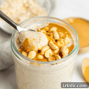 small thumbnail of peanut butter overnight oats