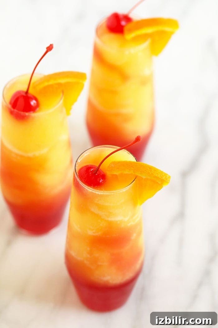 Sex on the Beach Slushies 3 sex on the beach cocktails