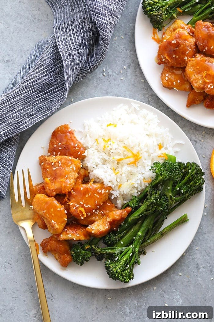 Orange Chicken recipe healthy