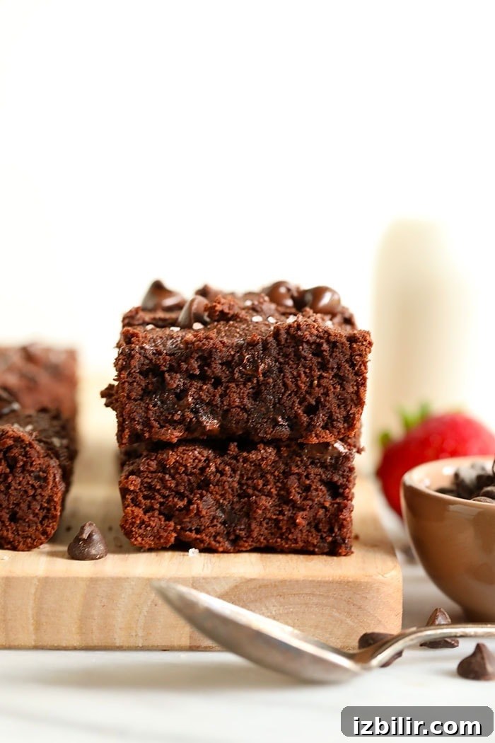 2 paleo brownies