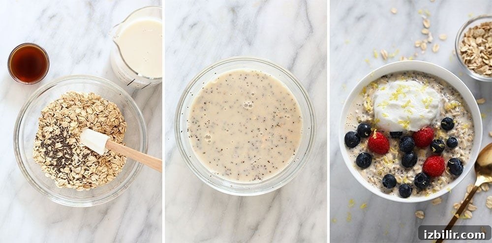 Overnight oats are a make-ahead, no-cook option. overnight oats