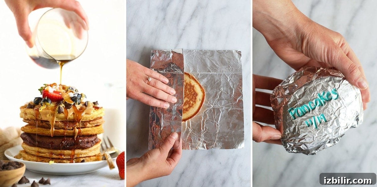 Make-Ahead Breakfast Recipes to Prep the Night Before 9 freezer pancakes