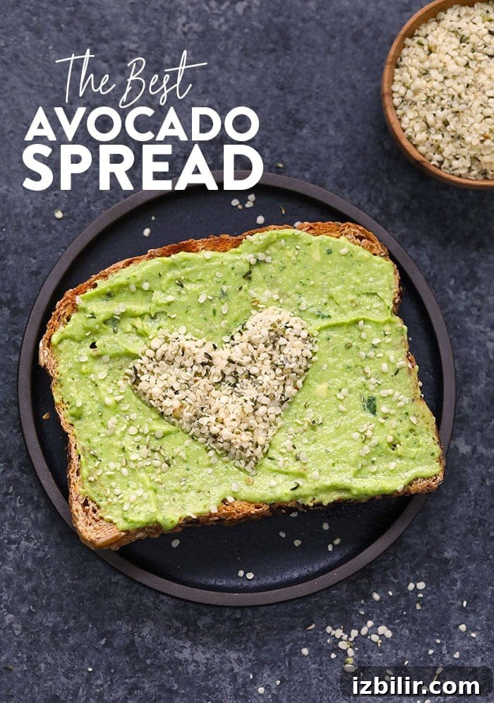 A photo of avocado toast with hemp hearts