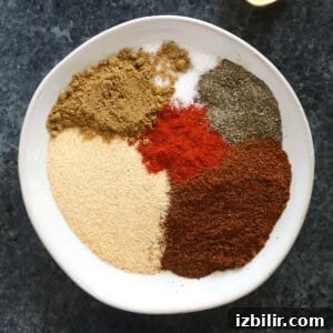 chili spices on plate
