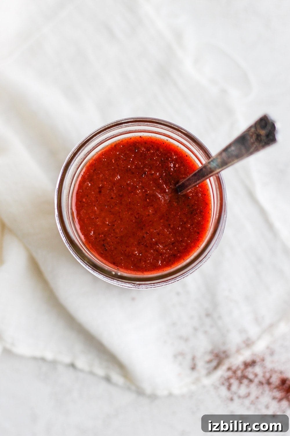 Finished enchilada sauce