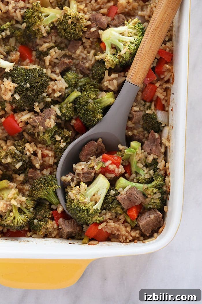 casserole in dish