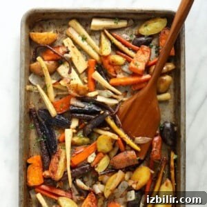 roasted root vegetables