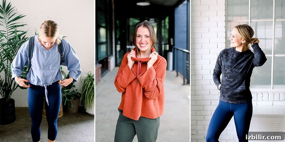 lululemon fall sweatshirts from fit foodie finds