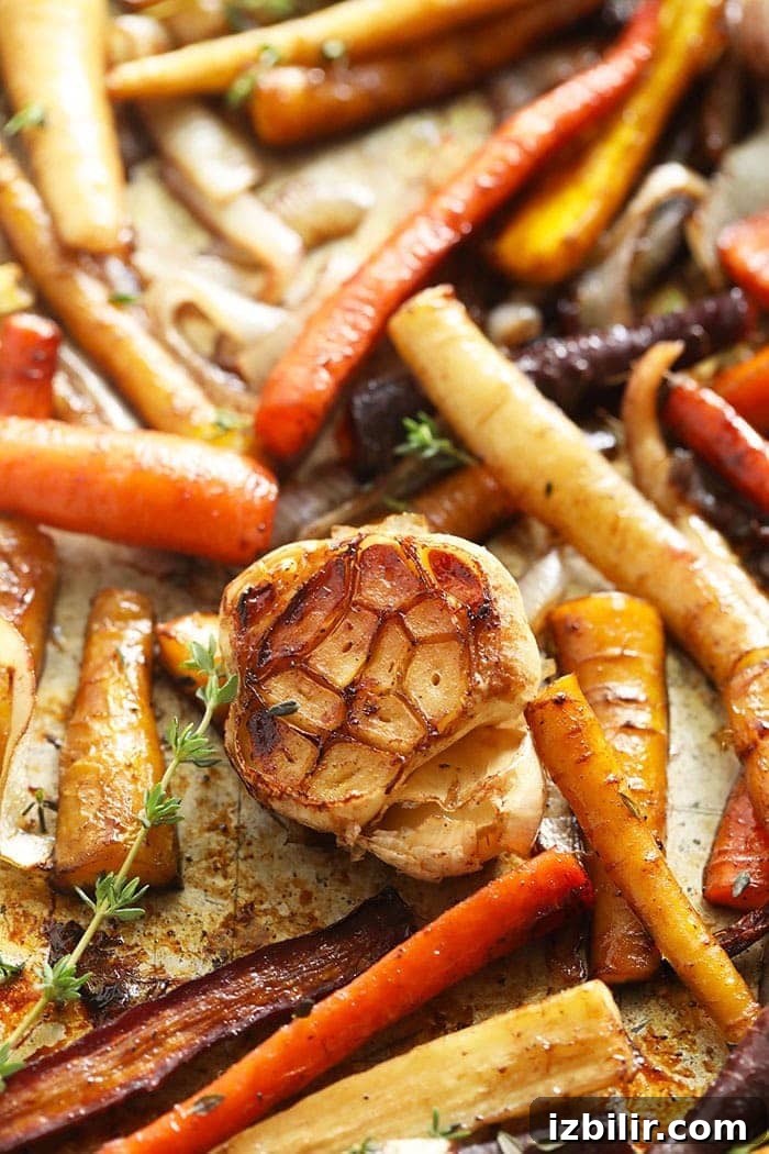Carrots and garlic roasted carrots and garlic looking delicious