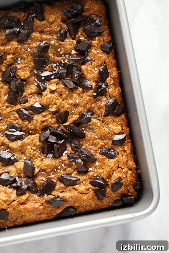 cooked bars in baking dish
