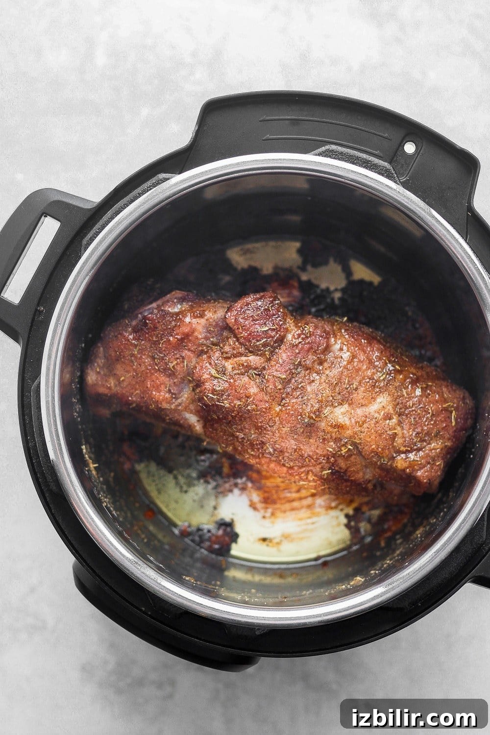 Tender Instant Pot Pulled Pork Recipe: Ready in 1 Hour 3 Searing pork roast in Instant Pot