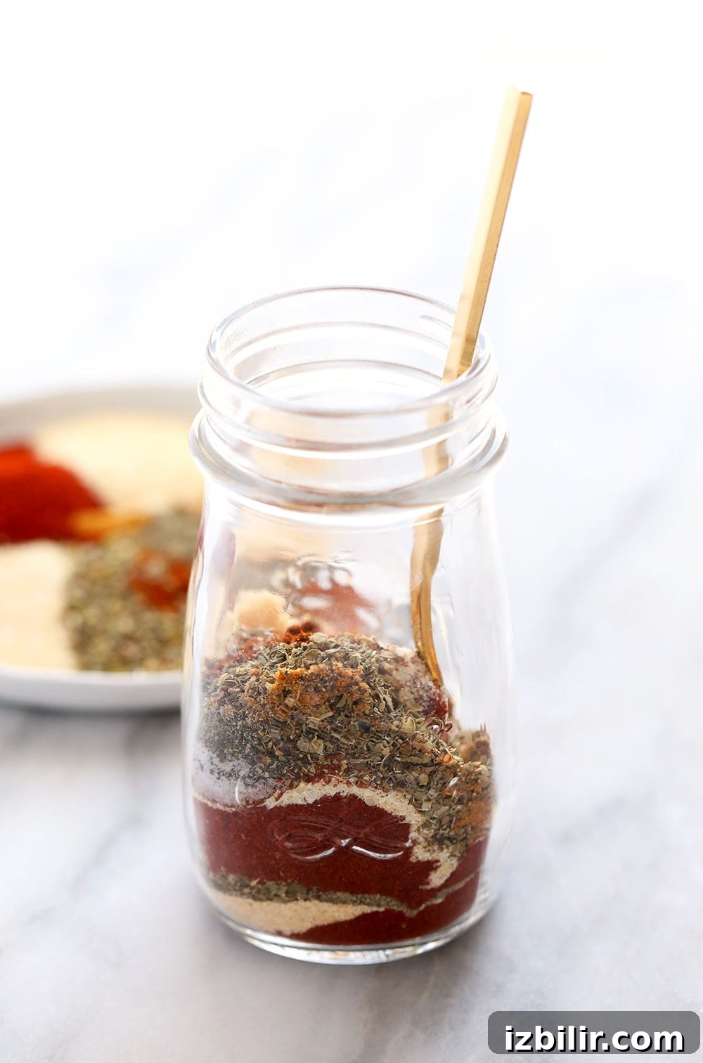 homemade cajun seasoning in a spice jar