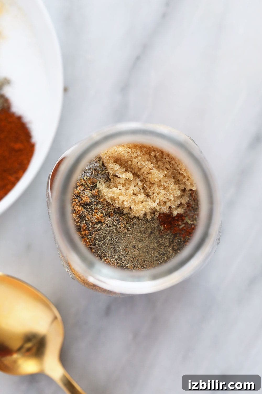 homemade cajun seasoning in a glass jar