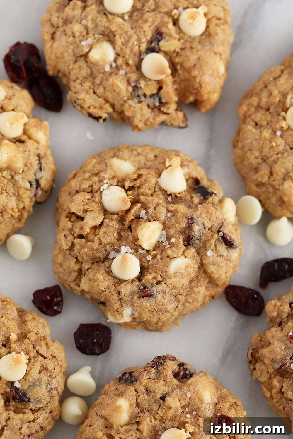 White Chocolate Cranberry Oatmeal Cookies white chocolate cranberry oatmeal cookies