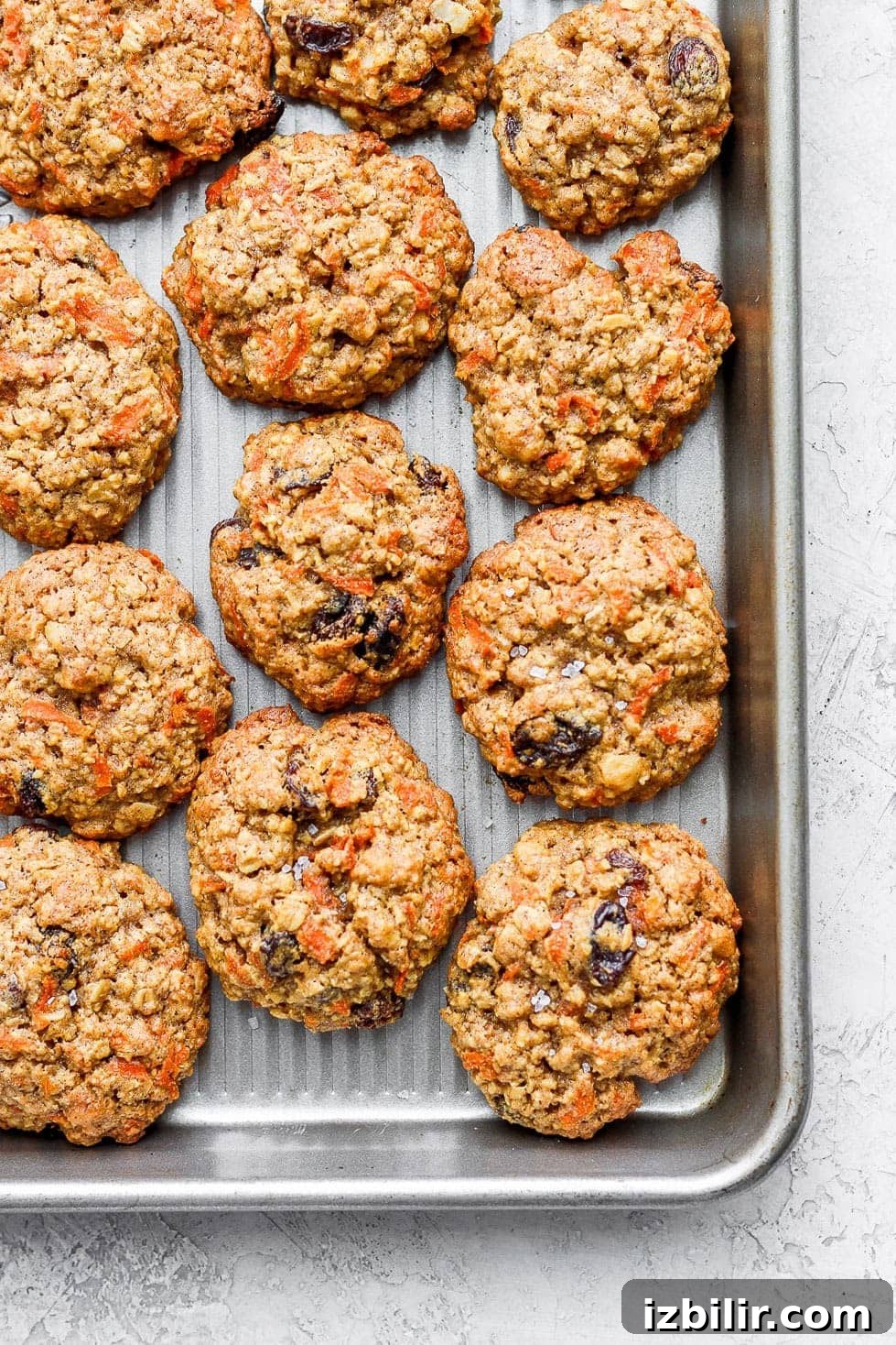 Baked carrot cake cookies Baked carrot cake cookies