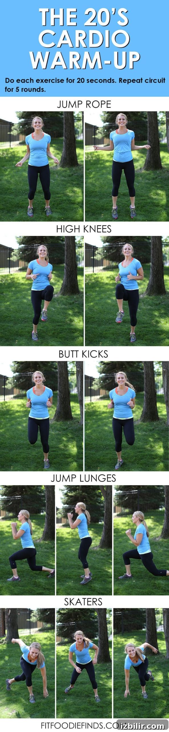 Quick Cardio Warm-Up for Your 20s 2 The 20's Cardio Warm-Up #workout #fitness