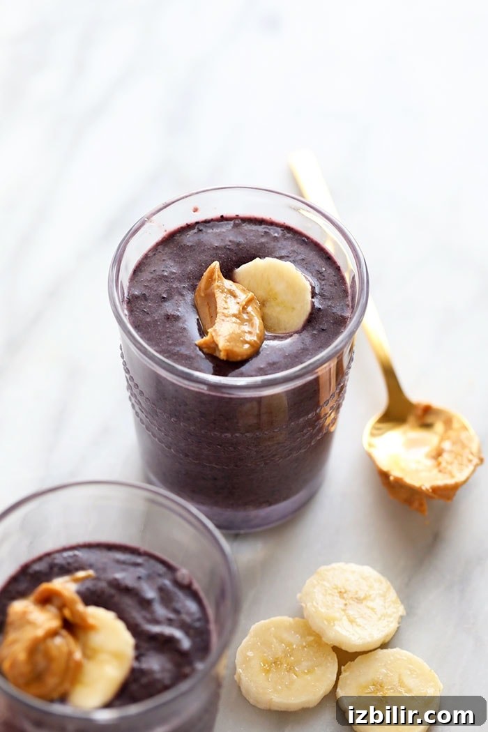 Pumpkin berry smoothie in a glass Pumpkin berry smoothie in a glass