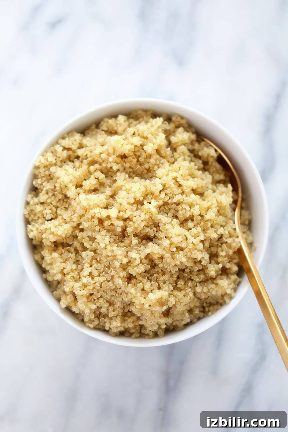 Perfectly fluffy quinoa every time quinoa in bowl