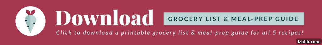 Vegetarian Freezer Meals with Printable Grocery List 6 A red background with the word "download" on it, featuring vegetarian freezer meals.