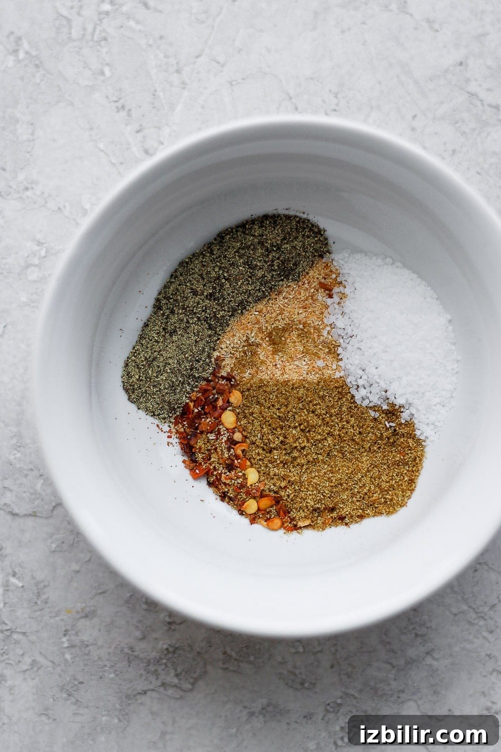 Perfectly spiced turkey burger seasonings turkey burger spices in a dish.