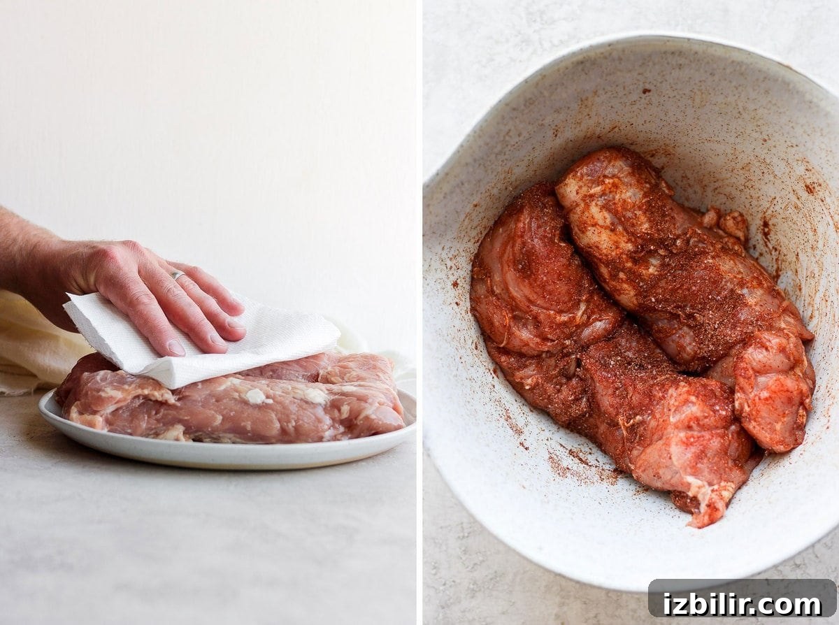 Dry rub for pork tenderloin. Pork tenderloin rub.