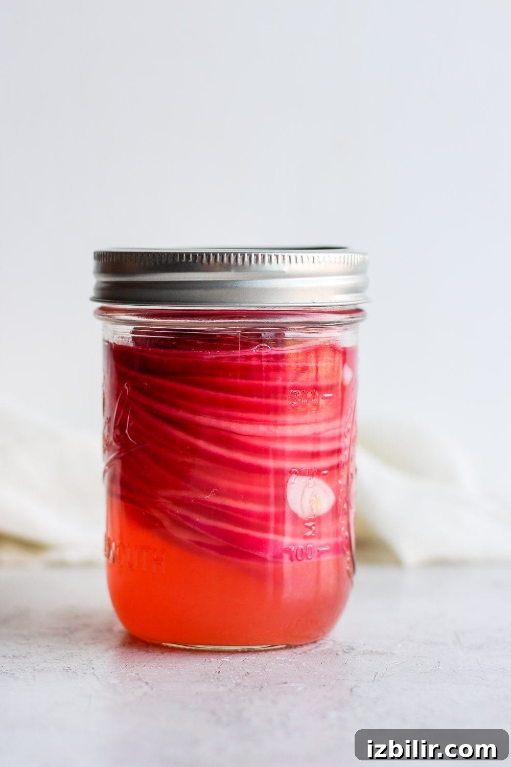 Quick pickled red onions in a jar Pickled Onions in a jar