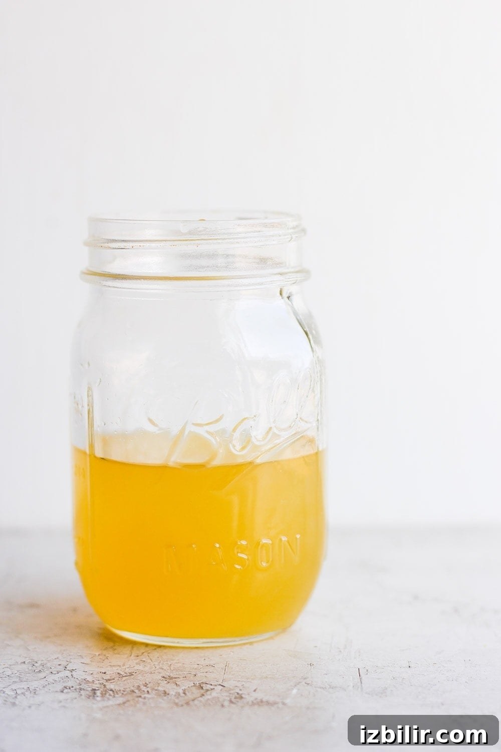Vinegar and seasonings in a jar Vinegar in a jar