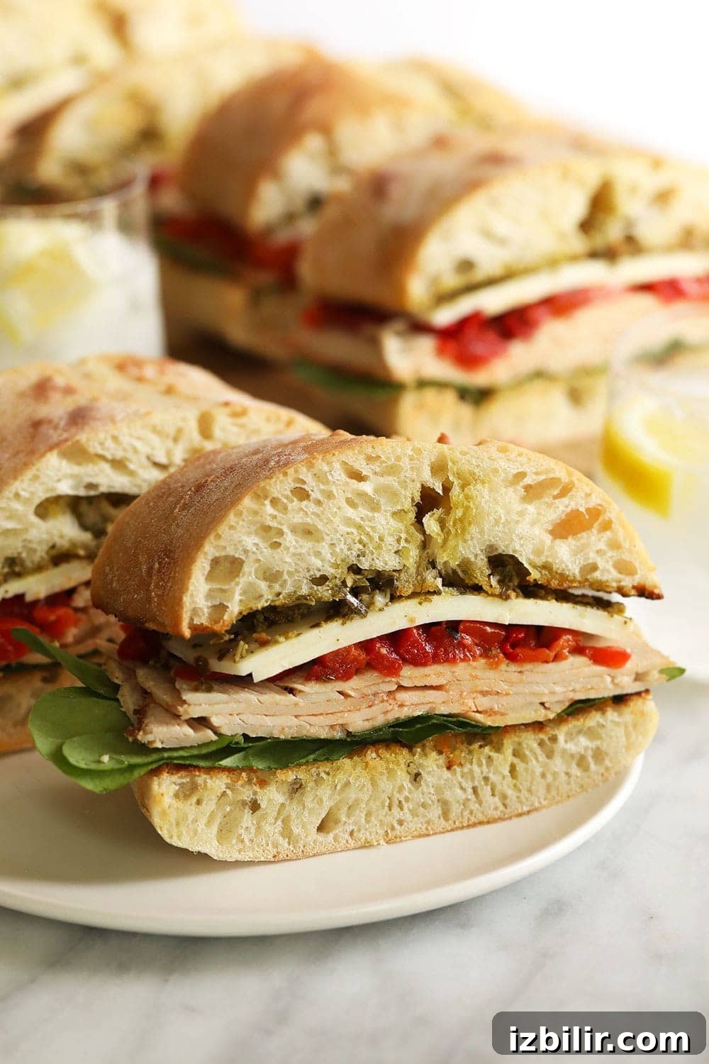 Plated sandwich 