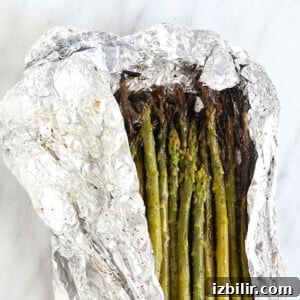 grilled asparagus.