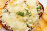 Mayo-Free Tuna Melt with Cottage Cheese