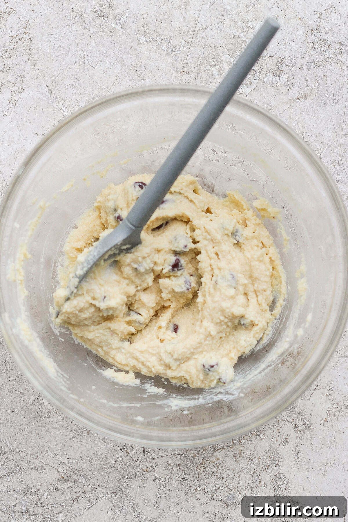 Cottage Cheese Cookie Dough Recipe Without Protein Powder 4 cottage cheese cookie dough mixed in a bowl with chocolate chips