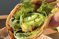Teriyaki Chicken Smash Tacos with Grilled Pineapple