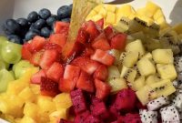 Tropical Fruit Salad Recipe: Mango, Pineapple and Kiwi