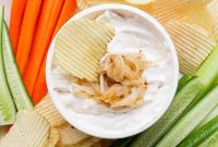Creamy Cottage Cheese French Onion Dip Recipe