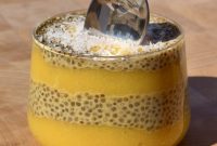 Creamy Mango Turmeric Chia Pudding