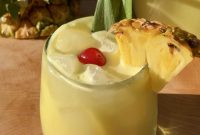Creamy Pineapple Colada-Style Fruit Drink