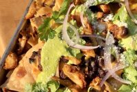Peruvian Rotisserie Chicken Nachos with Aji Verde